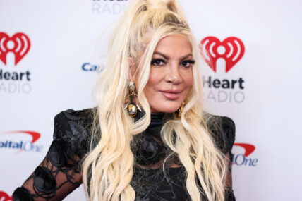 Tori Spelling at 2022 iHeartRadio Music Festival - Night 1