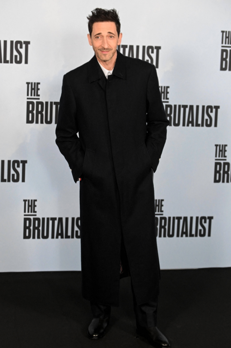 Adrien Brody standing