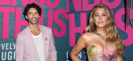 Blake Lively and Justin Baldoni on It Ends With Us red carpet