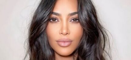 Kim Kardashian close up