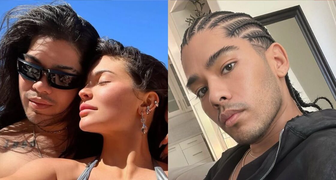 Jesus Guerrero with Kylie Jenner