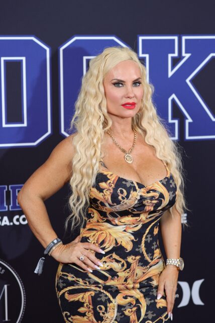 Coco Austin attends the 13th Annual Rookie USA Fashion Show at Iron 23 on September 06, 2023 in New York City. Photo: Luiz Rampelotto/EuropaNewswire. 06 Sep 2023 Pictured: Coco Austin attends the 13th Annual Rookie USA Fashion Show at Iron 23 on September 06, 2023 in New York City. Photo: Luiz Rampelotto/EuropaNewswire. Photo credit: ZUMAPRESS.com / MEGA TheMegaAgency.com +1 888 505 6342 (Mega Agency TagID: MEGA1027935_034.jpg) [Photo via Mega Agency]