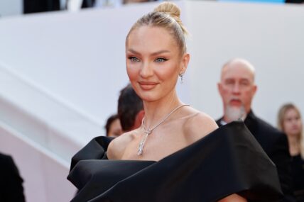 Horizon: An American Saga Red Carpet at the 77th annual Cannes Film Festival at Palais des Festivals on May 19, 2024 in Cannes, France. 19 May 2024 Pictured: Candice Swanepoel. Photo credit: KCS Presse / MEGA TheMegaAgency.com +1 888 505 6342 (Mega Agency TagID: MEGA1141288_001.jpg) [Photo via Mega Agency]