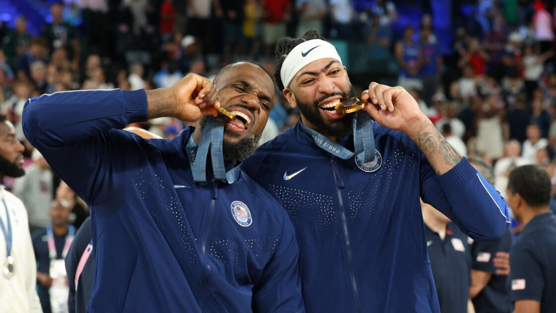 LeBron James and Anthony Davis