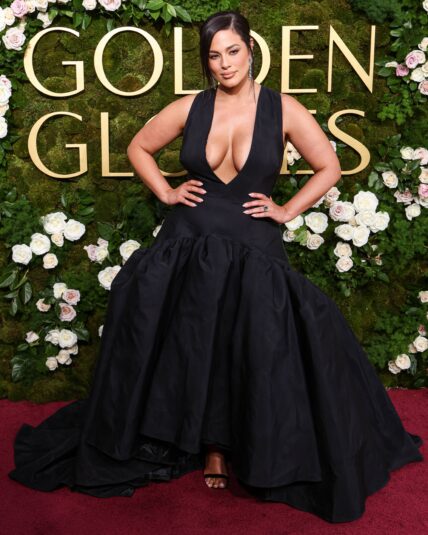BEVERLY HILLS, LOS ANGELES, CALIFORNIA, USA - JANUARY 05: 82nd Annual Golden Globe Awards held at The Beverly Hilton Hotel on January 5, 2025 in Beverly Hills, Los Angeles, California, United States. 06 Jan 2025 Pictured: Ashley Graham. Photo credit: Xavier Collin/Image Press Agency / MEGA TheMegaAgency.com sales@mega.global (Mega Agency TagID: MEGA1250984_046.jpg) [Photo via Mega Agency]