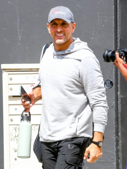 Mauricio Umansky seen at DWTS Season 32 dance rehearsals