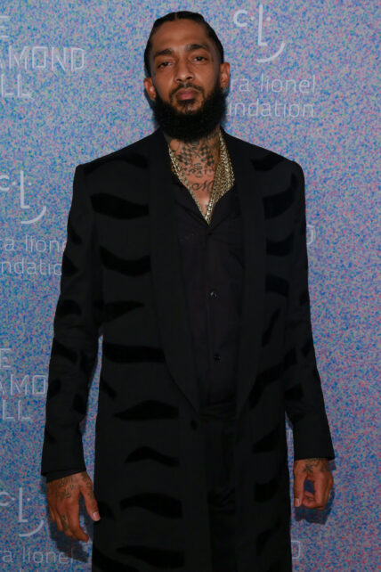 Nipsey Hussle attends Rihannas 4th annual diamond ball