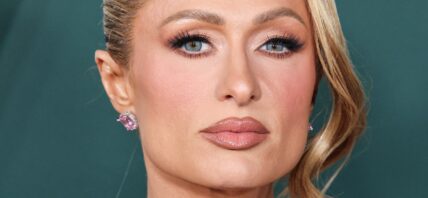 Paris Hilton close up