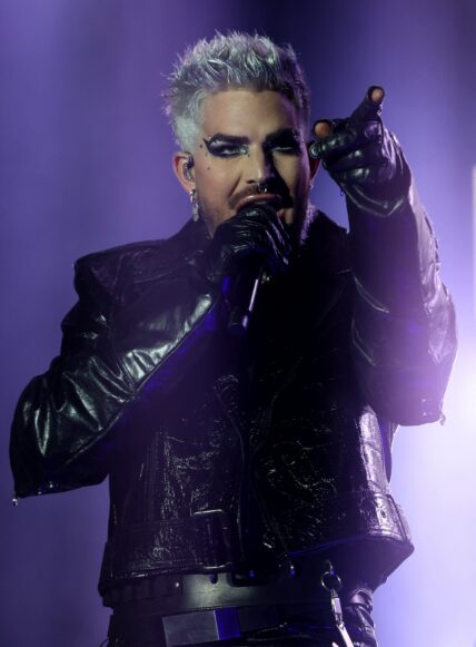 Adam Lambert performs for the West Hollywood Gay Pride celebration