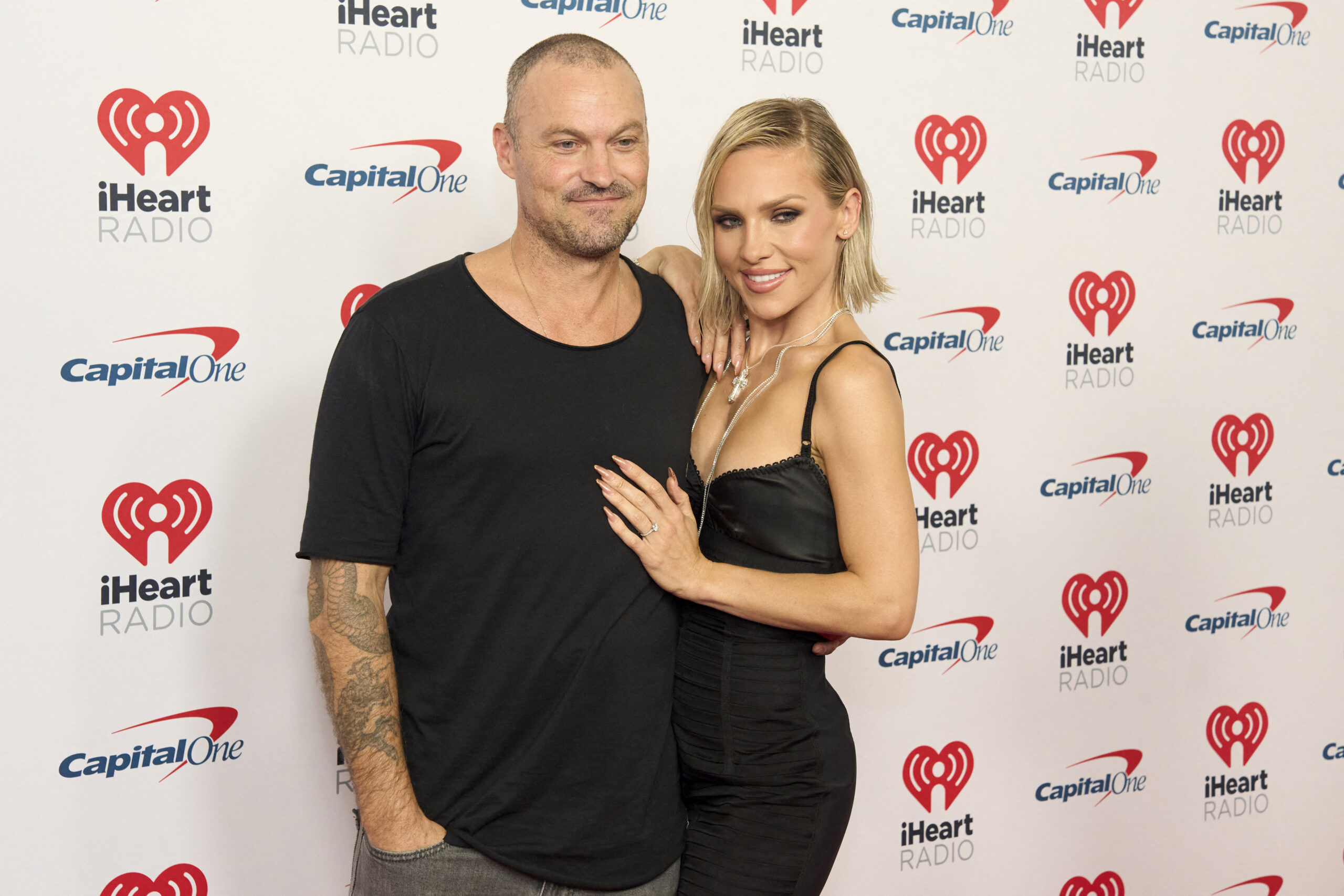 Brian Austin Green at Sharna Burgess at 2023 iHeartRadio Music Festival 
