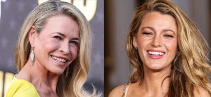 Chelsea Handler (left) Blake Lively (right)