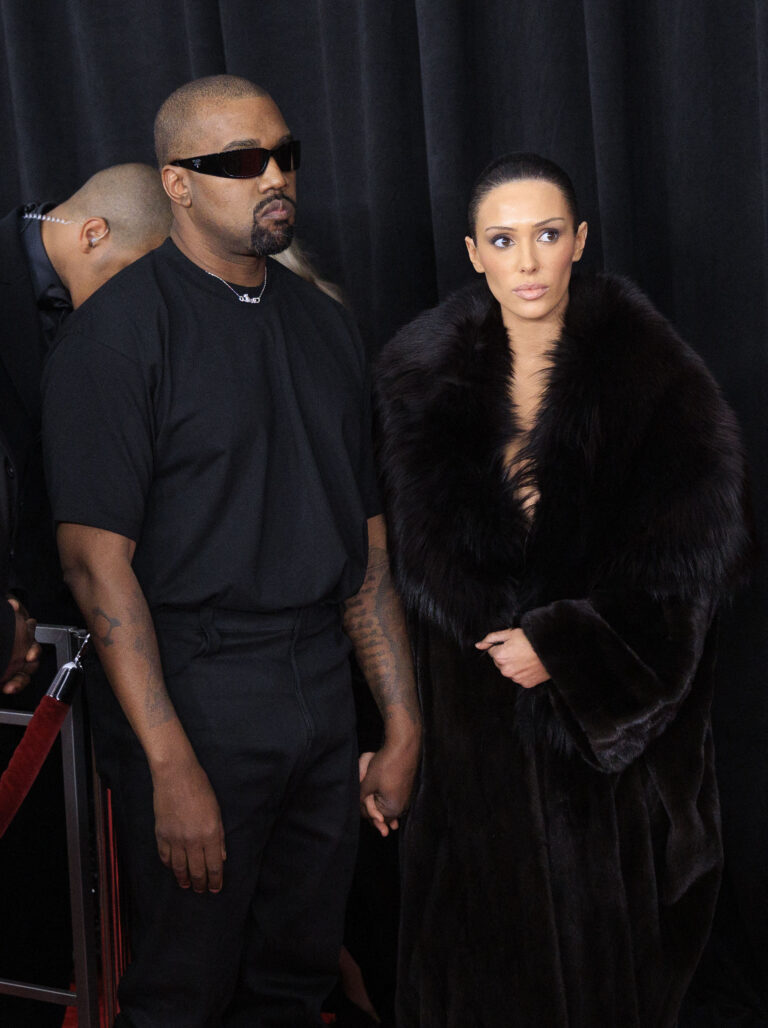 Kanye West and Bianca Censori at 67th Annual Grammy Awards