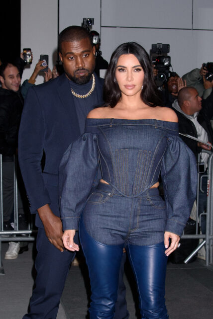 Kim Kardashian and Kanye West at 2019 WSJ Innovator Awards