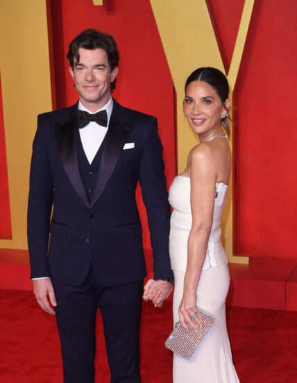 Olivia Munn and John Mulaney at 2024 Vanity Fair Oscar Party