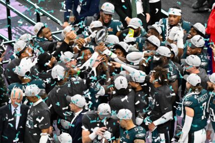 Eagles celebrate Super Bowl win