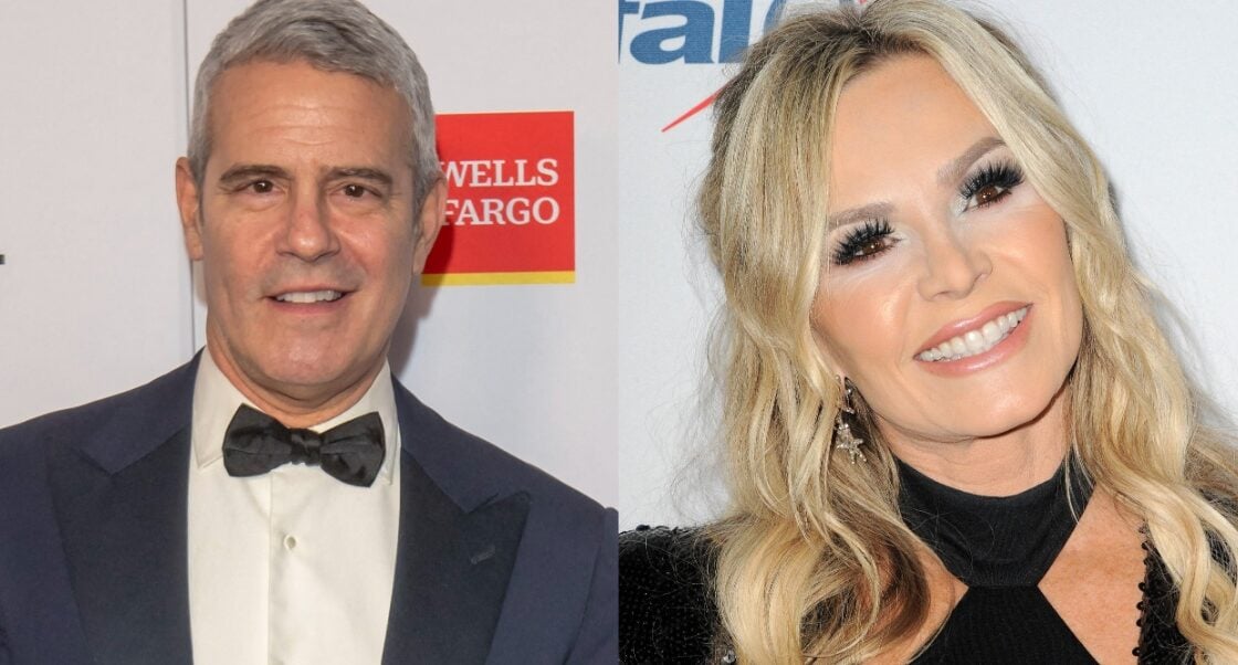 Andy Cohen and Tamra Judge