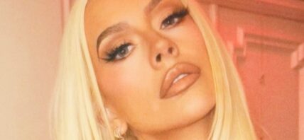 Christina Aguilera close up