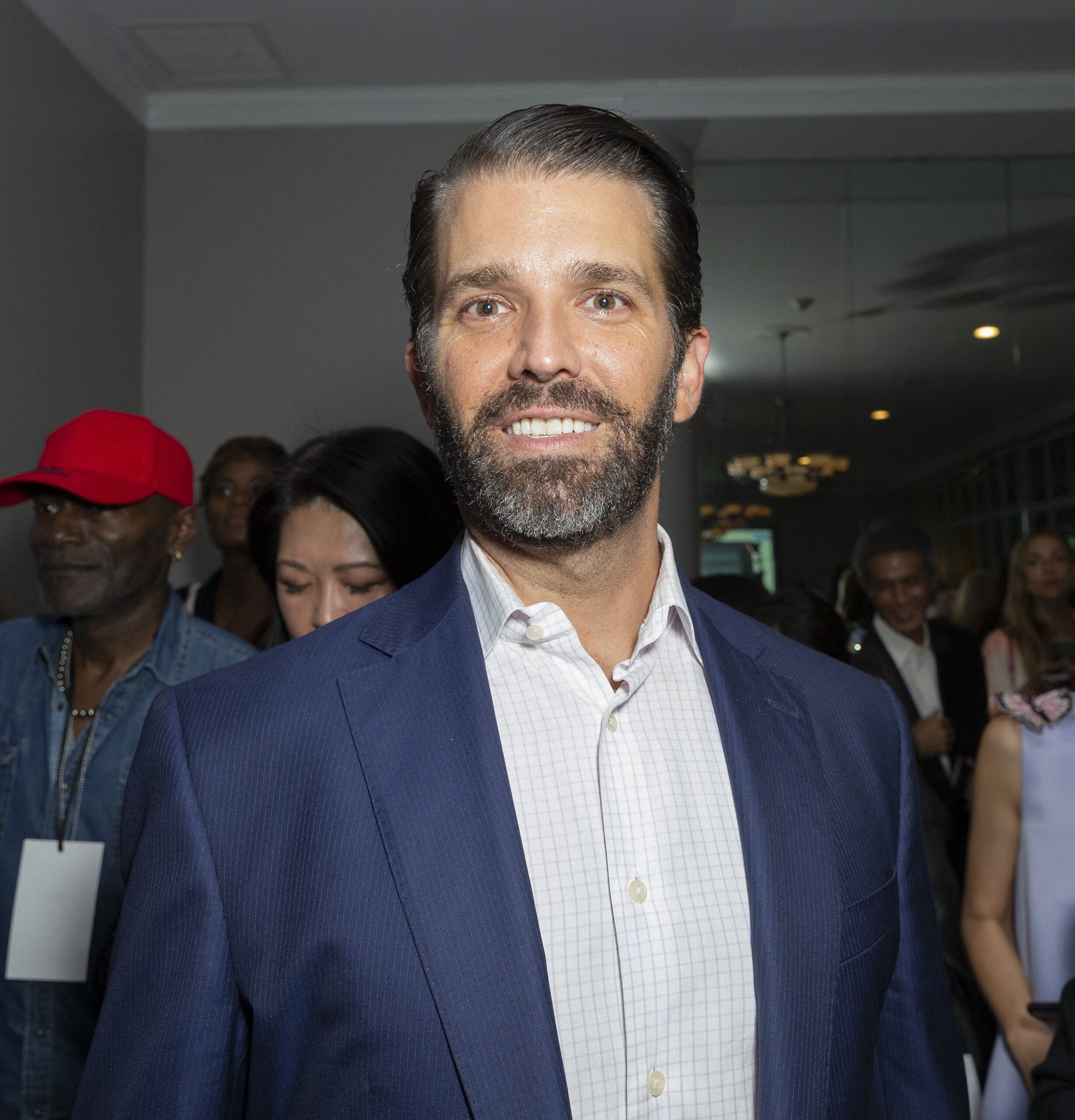 Donald Trump Jr. at Zang Toi 39th Anniversary front row