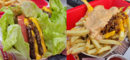 In-N-Out burgers and fries
