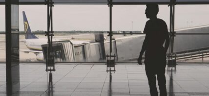 Man in Airport