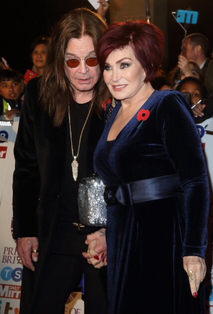 Ozzy Osbourne and Sharon Osbourne at Pride Of Britain Awards