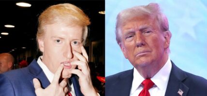 James Austin Johnson, Donald Trump, photot collage