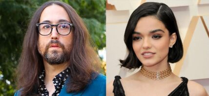 Sean Ono Lennon, Rachel Zegler photo collage