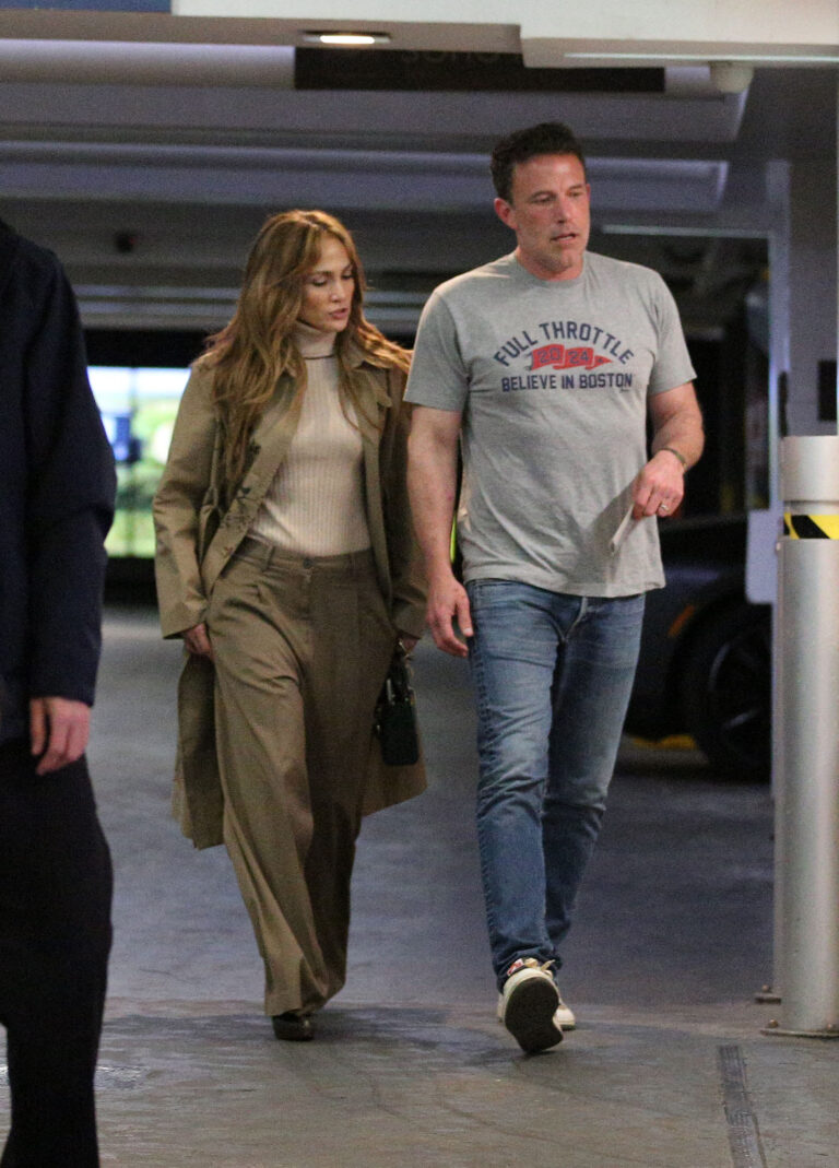 Ben Affleck and Jennifer Lopez stop by Soho house in Los Angeles