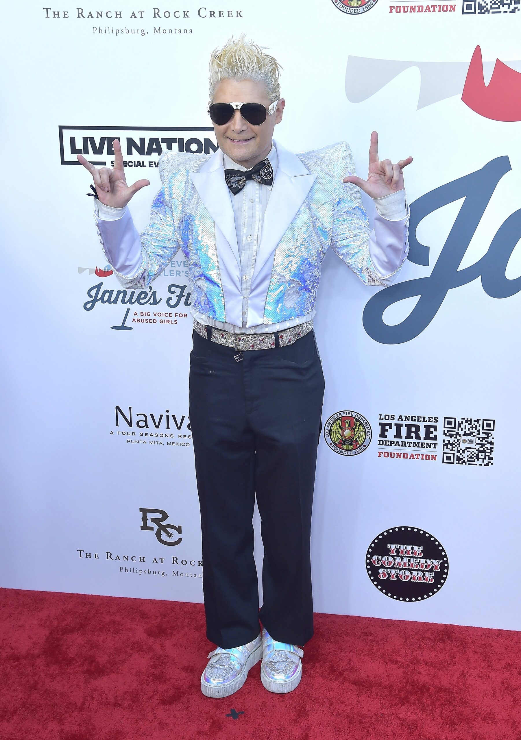 Corey Feldman at 6th Jam For Janie Grammy Awards Viewing Party