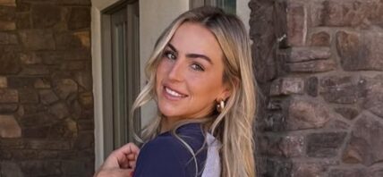 Haley Cavinder poses for the camera.