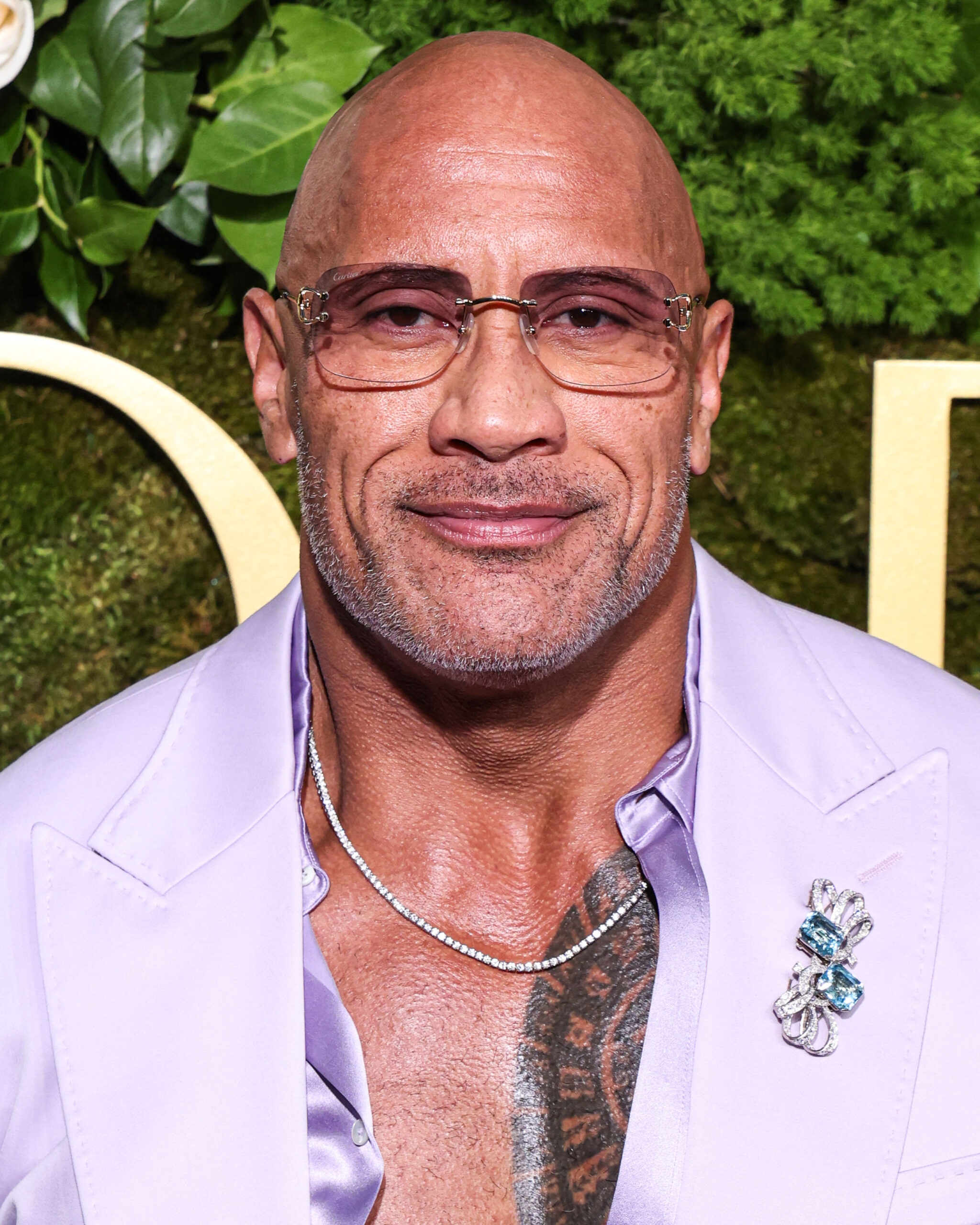 Dwayne Johnson at 82nd Annual Golden Globe Awards