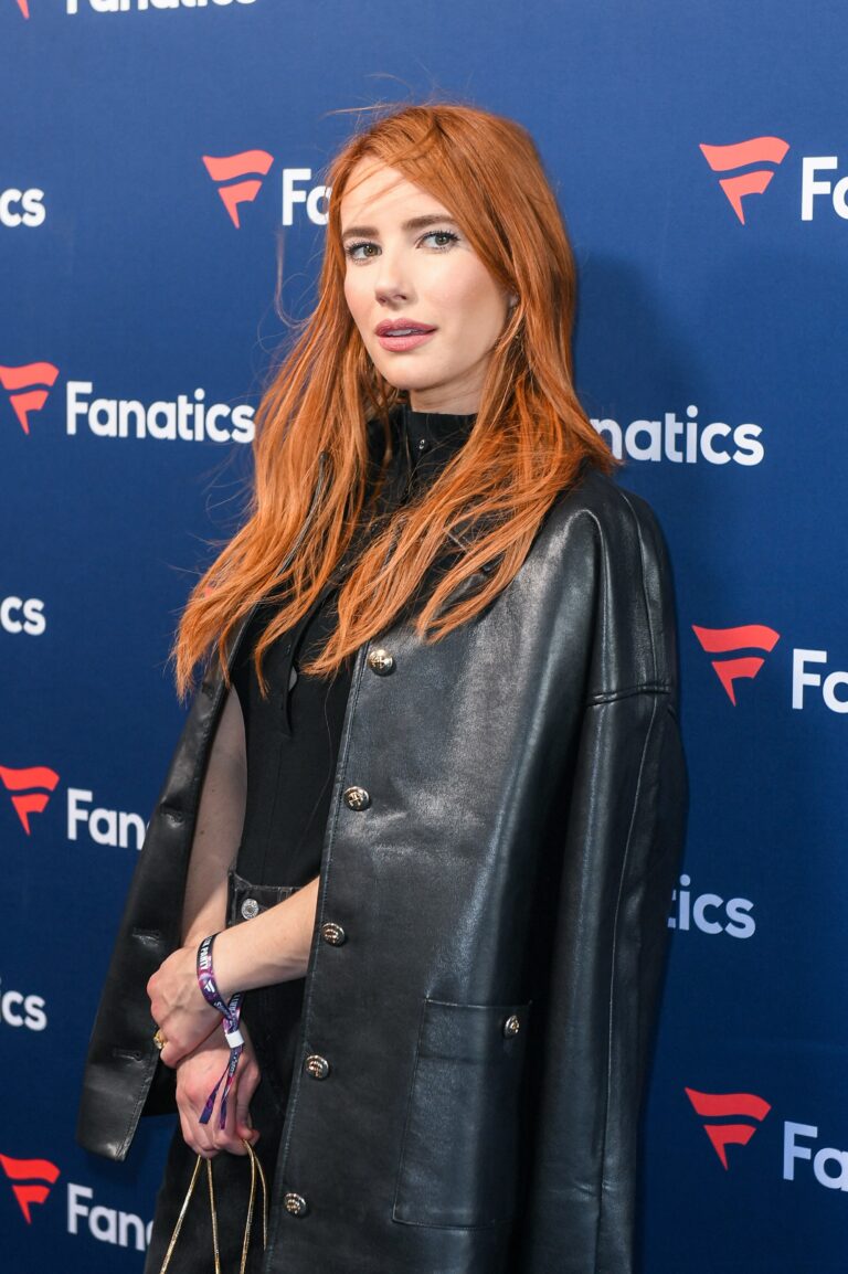 Emma Roberts at 2025 Fanatics Super Bowl Party