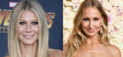 Gwyneth Paltrow (left) Nikki Glaser (right)