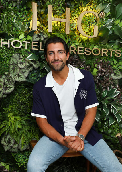 Jason Tartick at IHG Hotels and Resorts Suite at the US Open