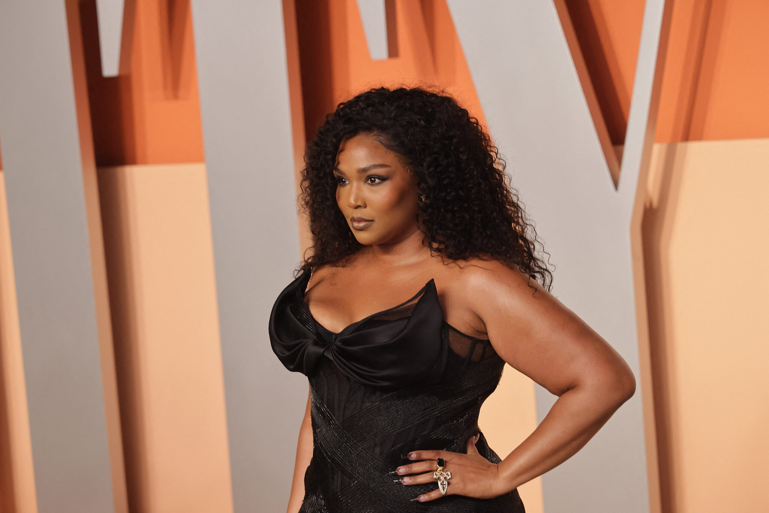Lizzo at 2025 Vanity Fair Oscar Party