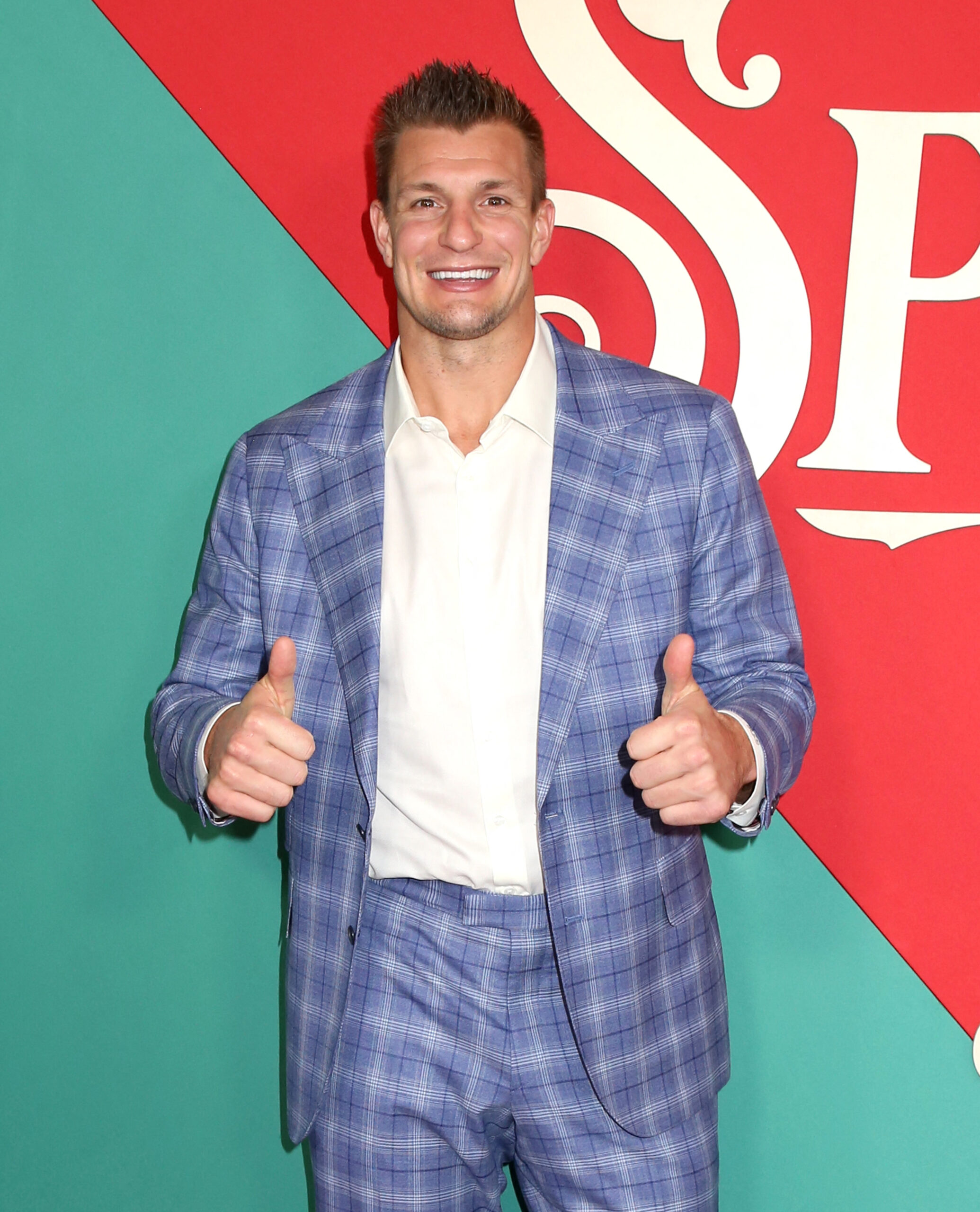 Rob Gronkowski at Spirited New York Premiere