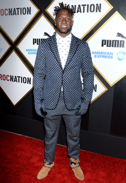 Antonio Brown attends the 2019 Roc Nation Pre-GRAMMY Brunch