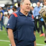 Bill Belichick on NFL field