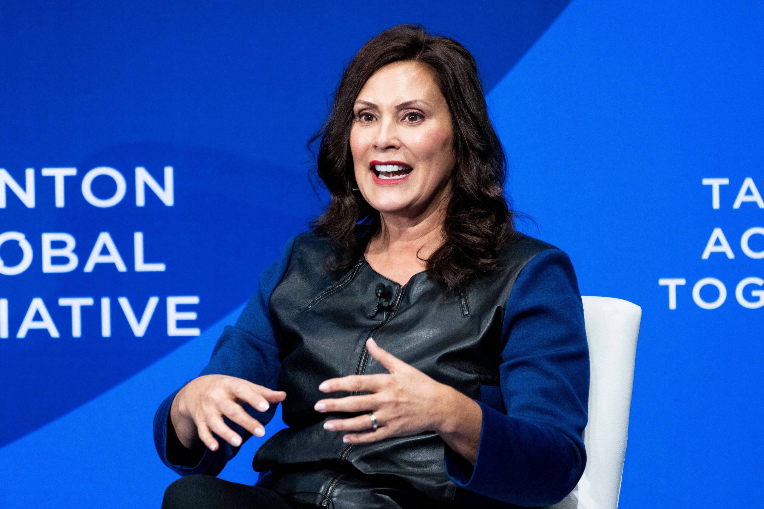Gretchen Whitmer at Clinton Global Initiative Conference 2023