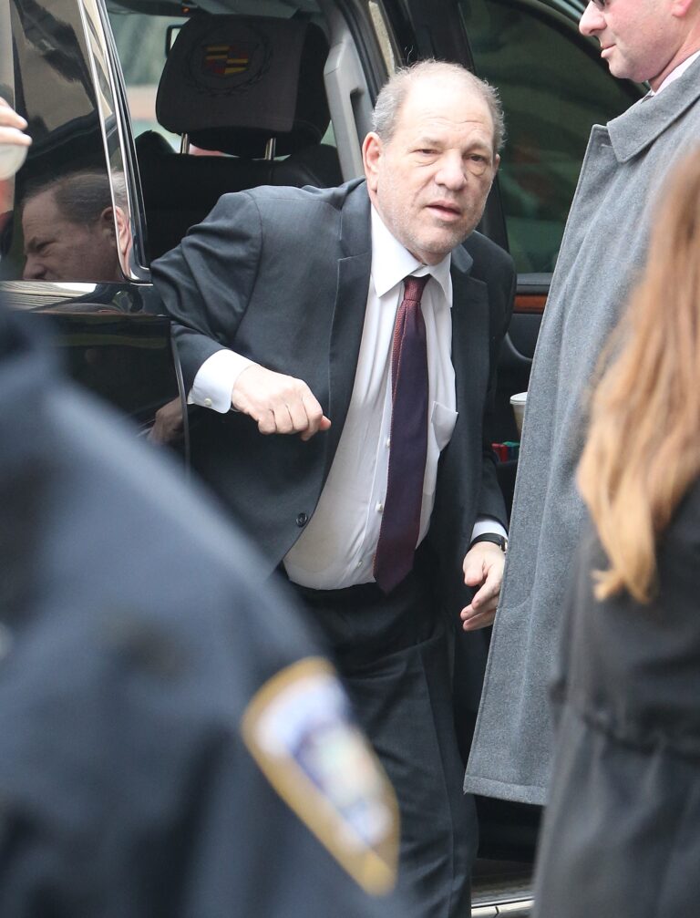 Harvey Weinstein Arrives at Court