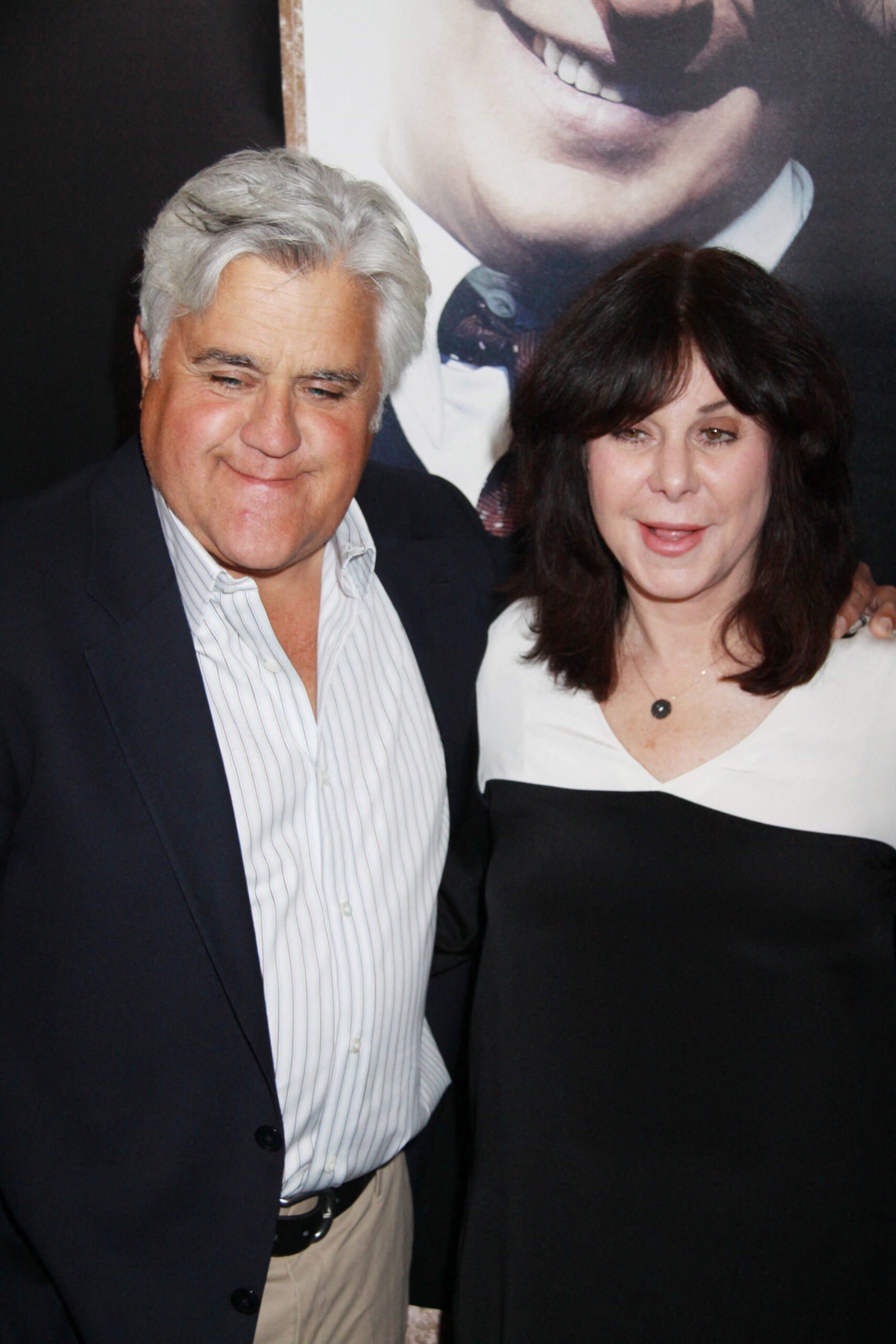 Jay Leno and Marvis Leno attend the Premiere an exclusive presentation of "Billy Crystal 700 Sundays"
