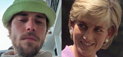 Justin Bieber, Princess Diana photo collage