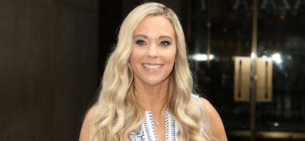 Kate Gosselin and her two daughters at the Today Show.