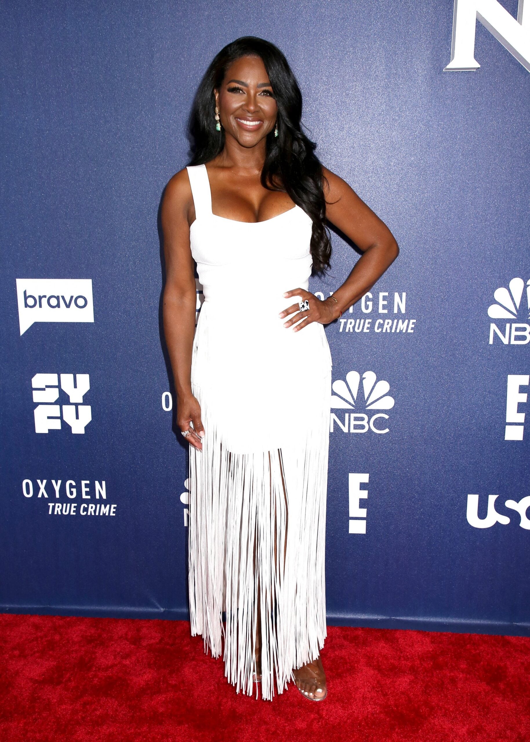 Kenya Moore at NBCUniversal 2022 Upfront