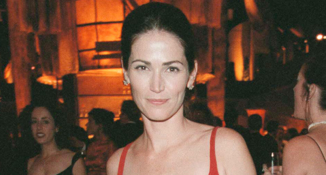 Kim Delaney at a998 Emmy party