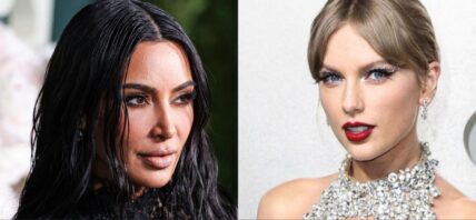 Kim Kardashian and Taylor Swift