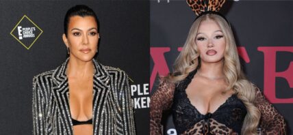 Kourtney Kardashian, Alabama Barker photo collage