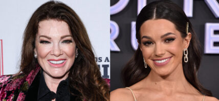 A photo collage of Lisa Vanderpump and Ally Lewber