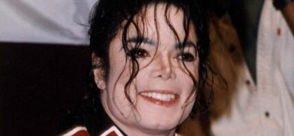 Michael Jackson smiling