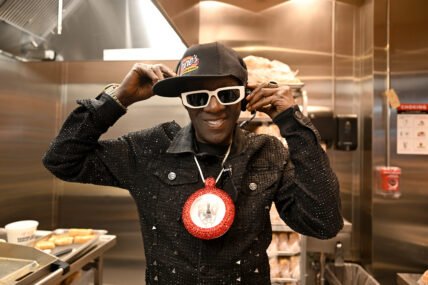 Pop Culture Icon Flavor Flav Works "Shift" at Raising Cane's Las Vegas Ahead of Cane's New "Flavor Fast" Campaign